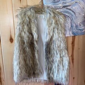 fur vest